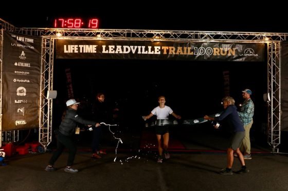 Anne Flower womens winner 2025 Leadville 100 Mile