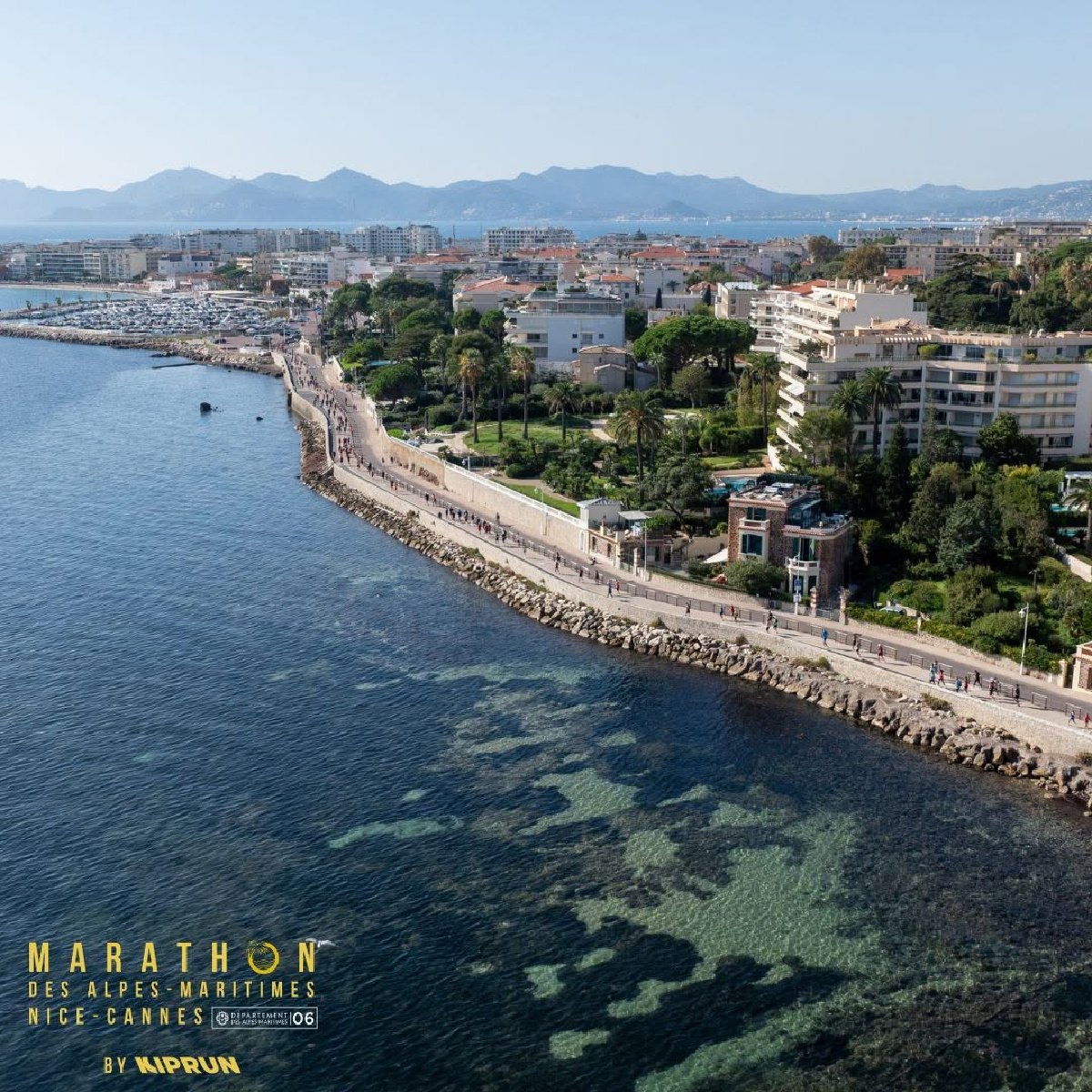 Beautiful Nice-Cannes Marathon