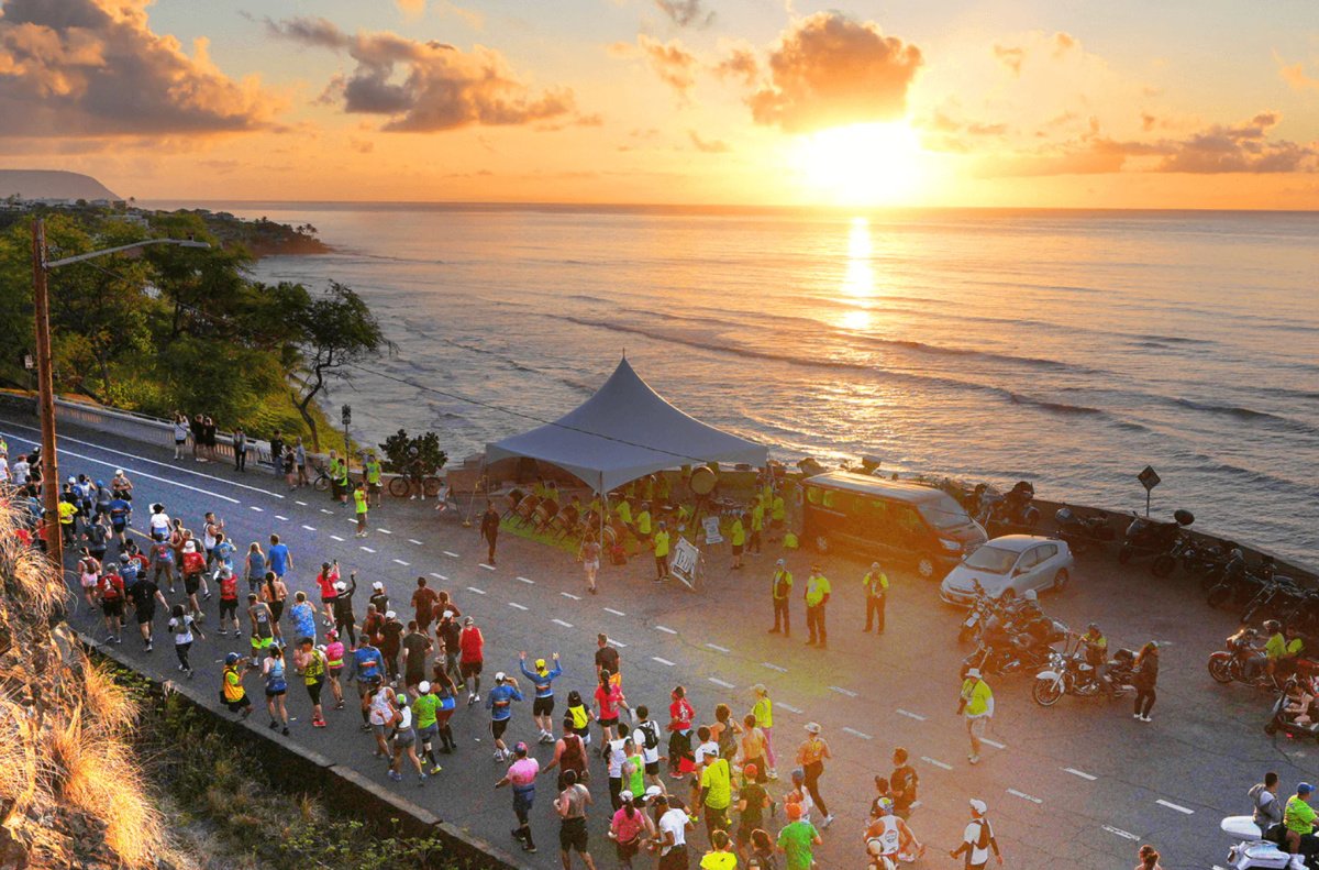 Beautiful Honolulu Marathon
