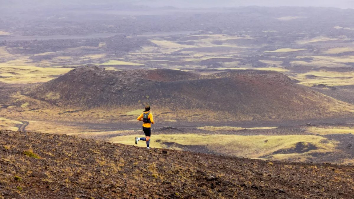 Beautiful Iceland Volcano Marathon