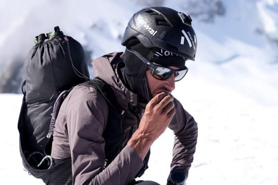 Kilian Jornet during 2024 Alps Traverse