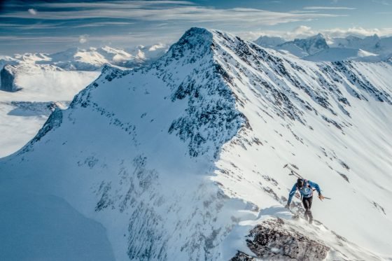 Kilian Jornet mountaineering in 2019