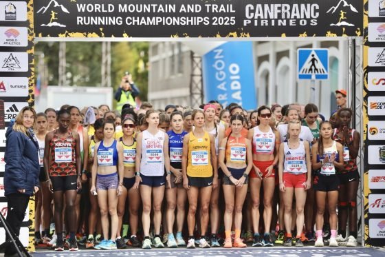 2025 World Mountain Running Championships Up and Down race - womens start