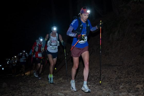 Katie Schide - 2025 Trail World Championships Long Trail - women's champion - first climb