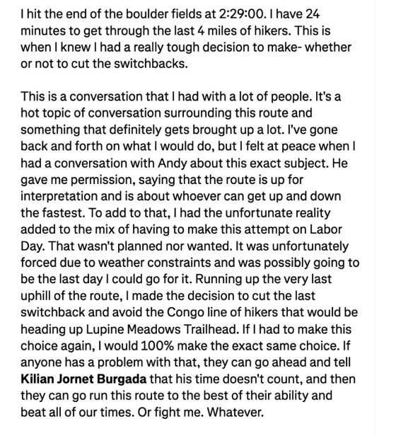 Michelino Sunseri Strava - text