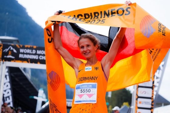 Nina Engelhard - 2025 World Mountain Running Championships Up and Down race champion