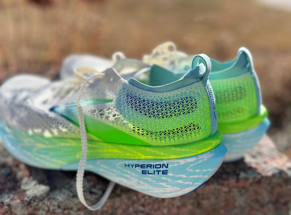 Brooks hyperion PB heel