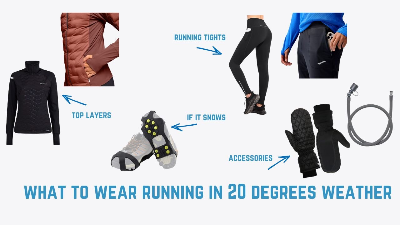 what to wear running 20 dgrees