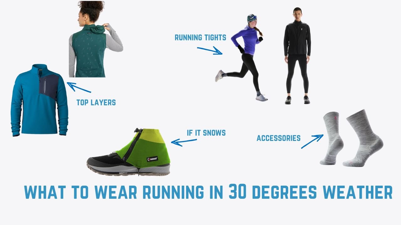 what to wear running 30 degrees