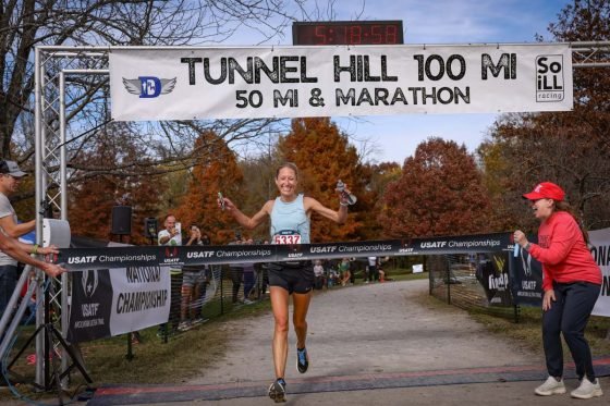 Anne Flower - 2025 Tunnel Hill 50 Mile - World record