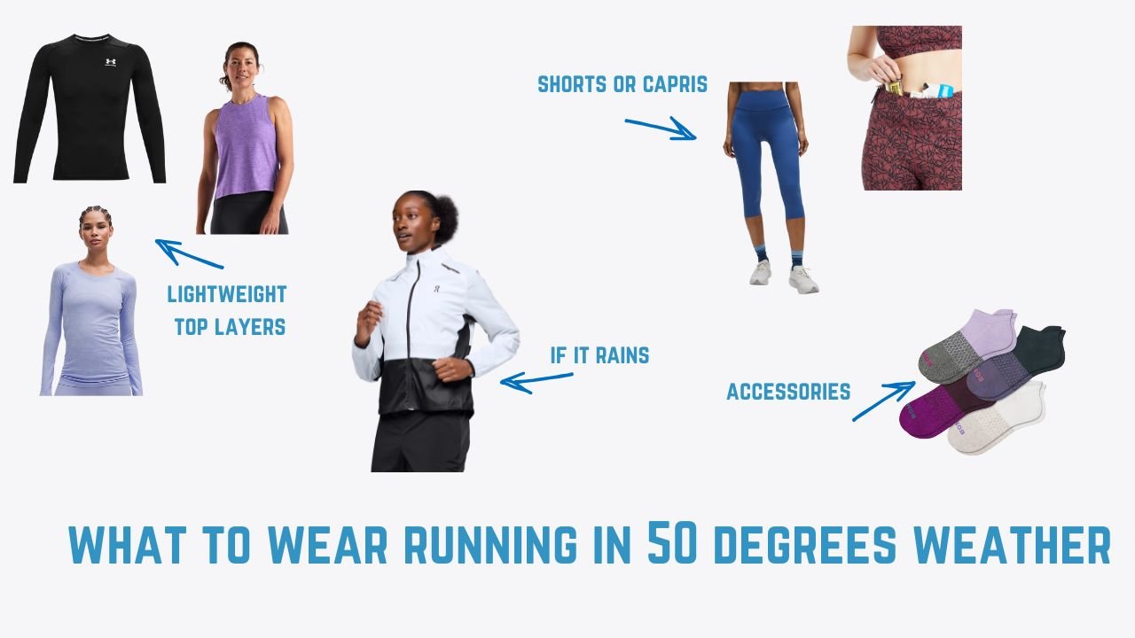what to wear running 50 degrees