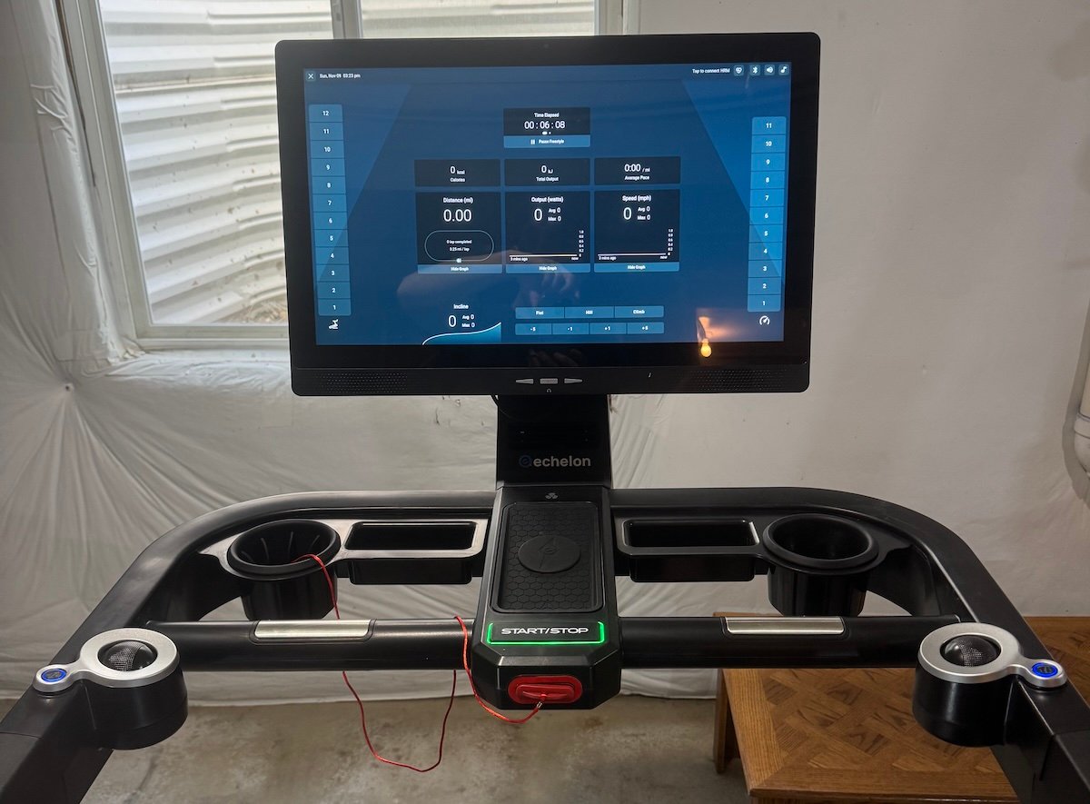 Echelon Stride 8s Controls