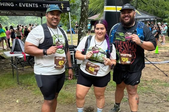 Runners at Freedom to Run Back Outside - Running Industry Diversity Coalition event