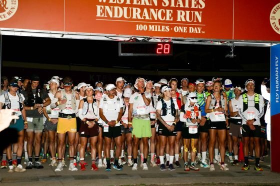 2025 Western States 100 start line