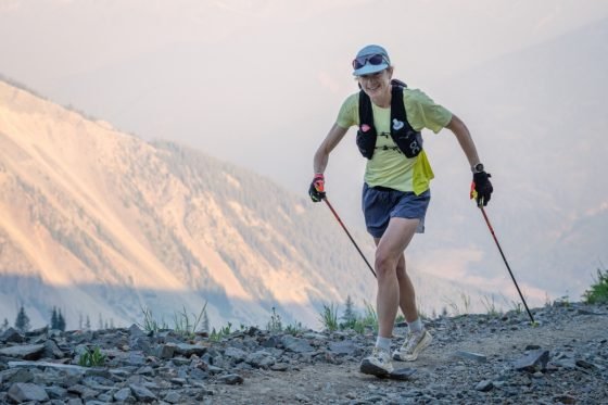 Katie Schide - 2025 Hardrock 100 - Little Giant climb