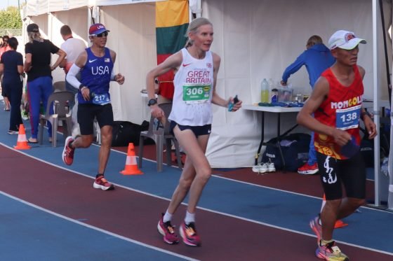 Sarah Webster - 2025 IAU 24-Hour World Championships - running