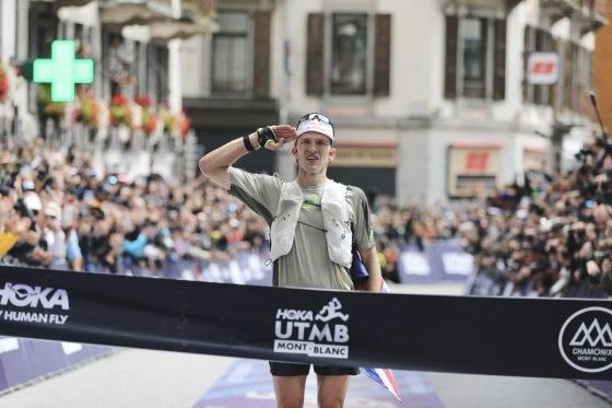 Tom Evans - 2025 UTMB - finish line