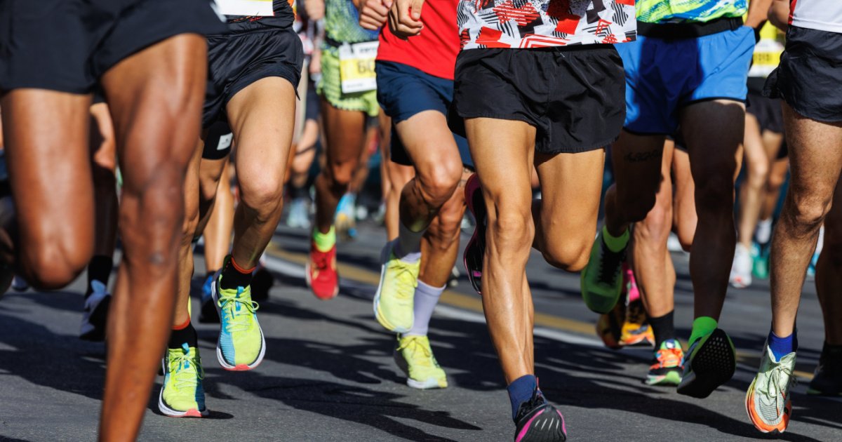 international marathon runners