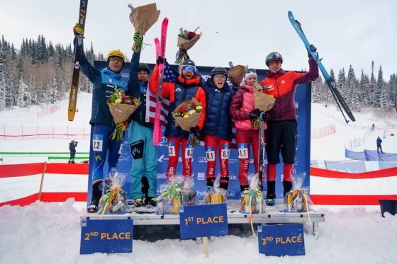 Cam Smith Anna Gibson - 2026 ISMF Solitude World Cup - podium