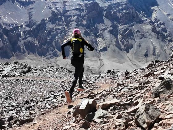 Erin Ton - 2026 Aconcagua FKT - running