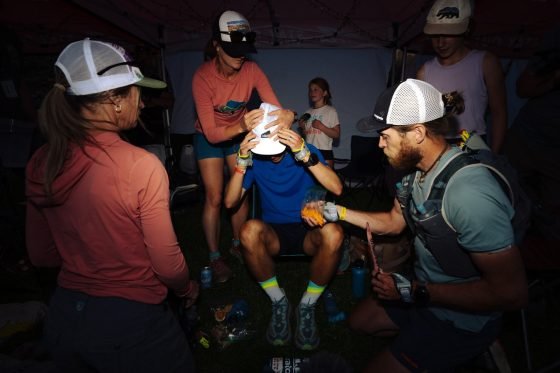 Gabe Joyes - The Joyes of Hardrock film - with crew