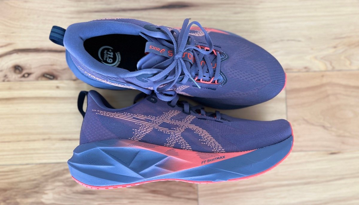 Novablast 5 Heel drop