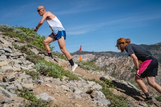 Tyler McCandless and Cam Smith - 2025 Broken Arrow Ascent - mid mountain