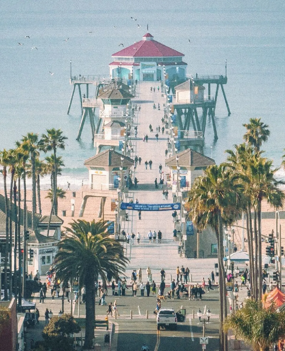 huntington beach pier surf city marathon