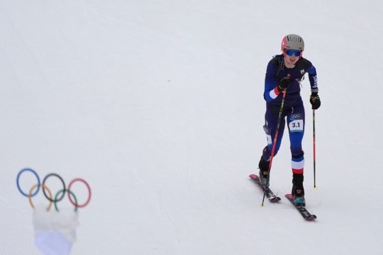 Emily Harrop - 2026 Olympic Games Ski Mountaineering Mixed Relay - gold medal