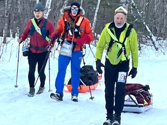 Michael Koppy - 2026 Arrowhead 135 Mile - with other racers