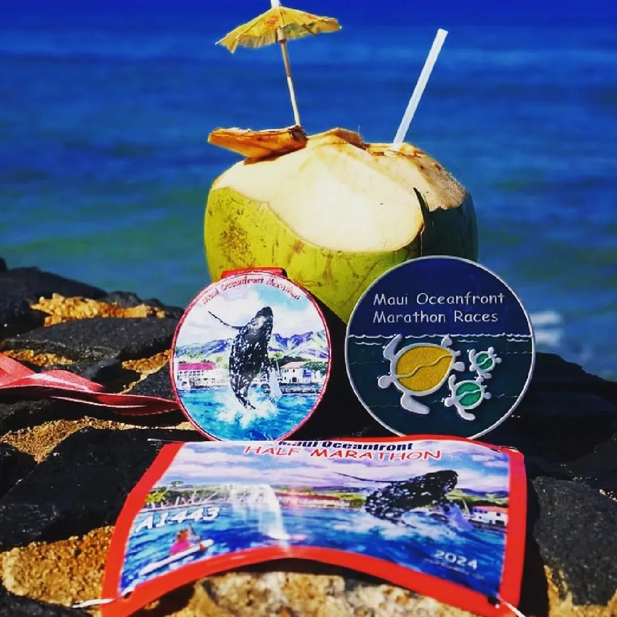maul oceanfront marathon medals