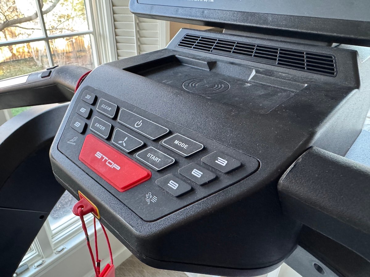 French Fitness ST100 Buttons