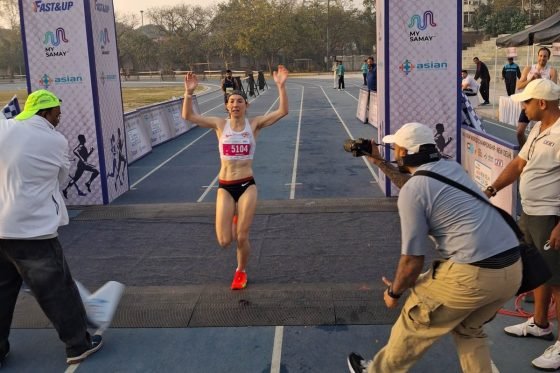 Naomi Robinson - 2025 IAU 50k World Championships - women's winner