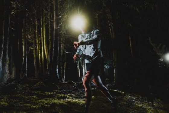2026 Madeira Island Ultra-Trail Legend 110k - runner in the dark