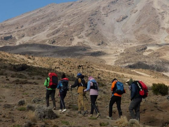 Alexis Trougnou - 2026 Kilimanjaro FKT - with team