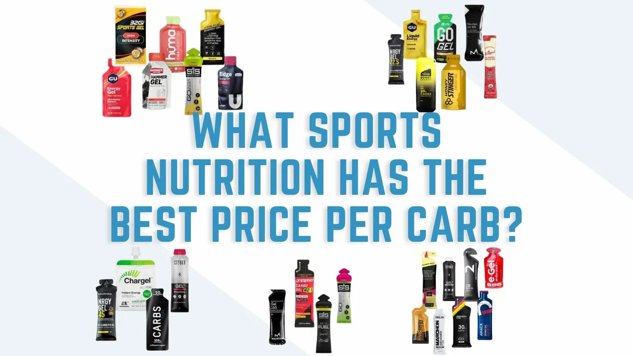 What Sports Nutrition Has the Best Price per Carb?