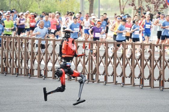 Lightning - 2026 Beijing E-Town Half Marathon robot champion