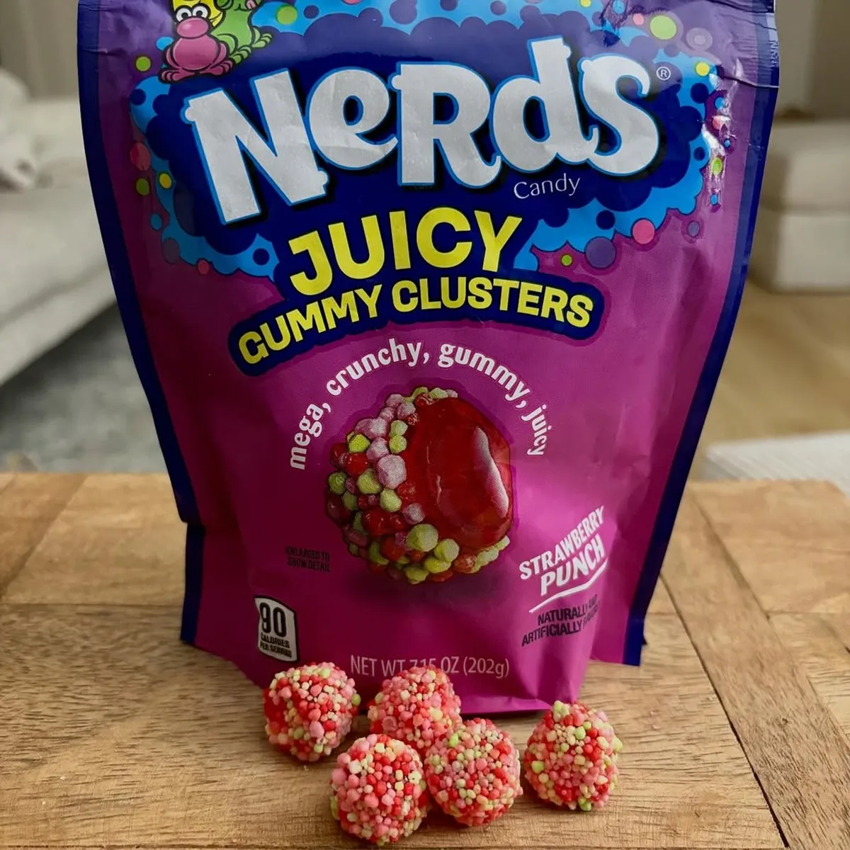 nerds gummy clusters