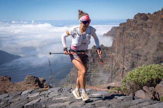 Blandine L'Hirondel - 2026 Transvulcania Ultramarathon - at Roque de los Muchachos