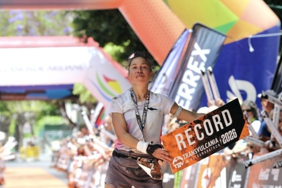 Blandine L'Hirondel - 2026 Transvulcania Ultramarathon - finish line