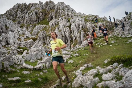 Daniel Pattis and Elhousine Elazzaoui - 2026 Zegama Marathon - Andraitz
