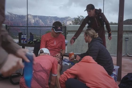 Ryan Sandes - 2025 Cocodona 250 Film - crew stop