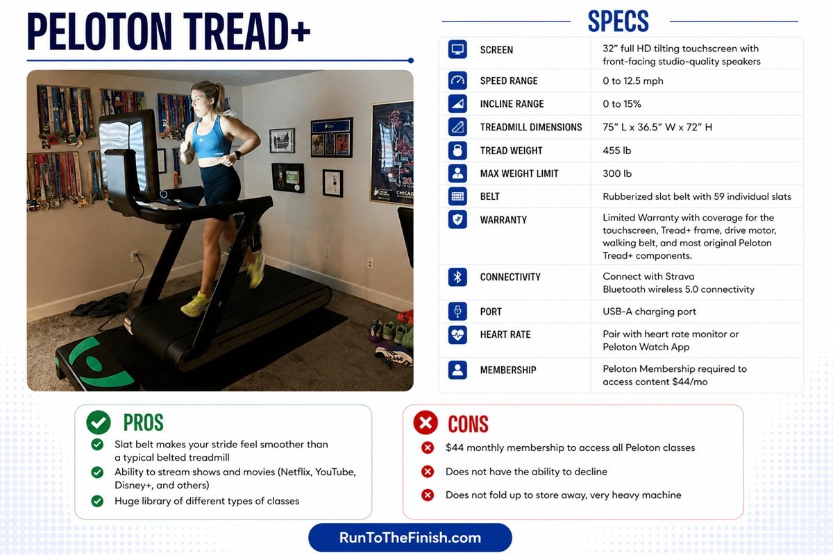peloton tread+ hsa