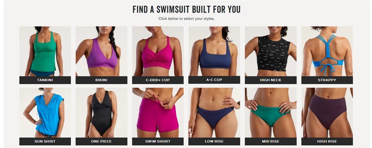 title nine swim suit finder